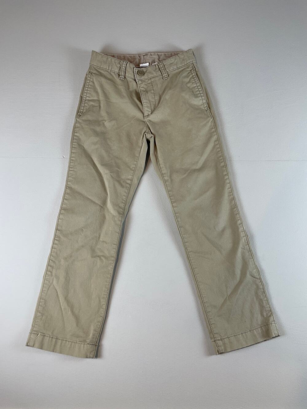 Gap Boy Uniform Stretch Khakis Size 7 Relaxed Fit